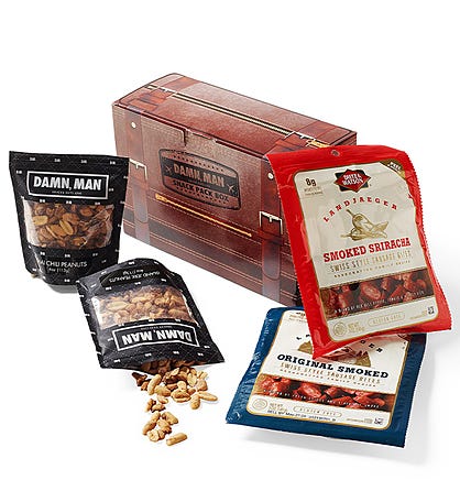 Snack Pack Meat and Nut Box